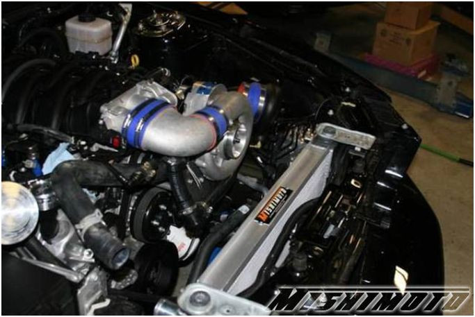 Radiateur d'eau Alu MISHIMOTO Ford Mustang MK5 (2005-2014) - MIM-RAD-MUS-05 - MMRAD-MUS-05 - 3666618726991
