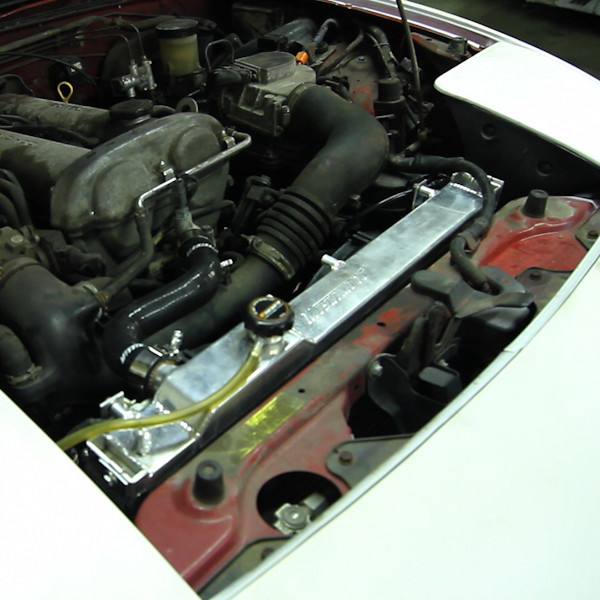Radiateur d'eau Alu Race MISHIMOTO Mazda MX5 NA (1990-1997) - MIM-RAD-MIA-90 - MMRAD-MIA-90 - 3666618727066