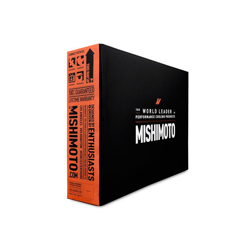 Radiateur d'eau Alu RACE MISHIMOTO Mitsubishi Lancer Evo 7/8/9 (2001-2007) - MIM-RAD-EVO-01 - MMRAD-EVO-01 - 3666618727219