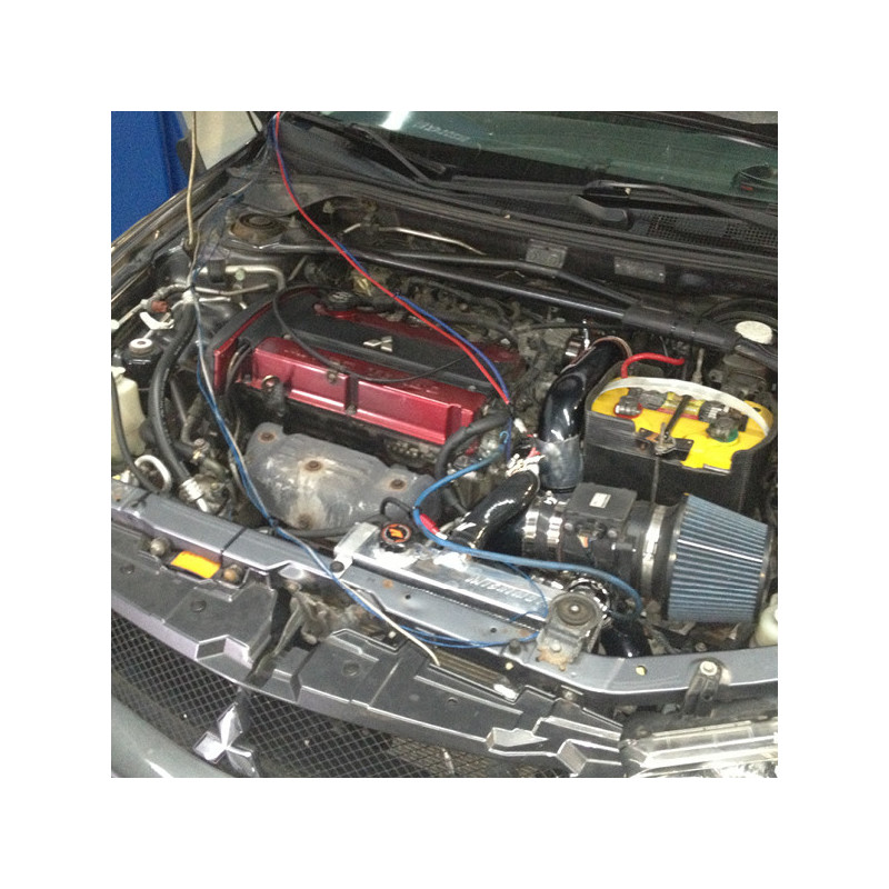 Radiateur d'eau Alu RACE MISHIMOTO Mitsubishi Lancer Evo 7/8/9 (2001-2007) - MIM-RAD-EVO-01 - MMRAD-EVO-01 - 3666618727219