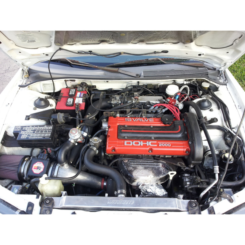 Radiateur d'eau Alu MISHIMOTO Mitsubishi Eclipse 2G (1995-1999) - MIM-RAD-ECL-95T - MMRAD-ECL-95T - 3666618727226