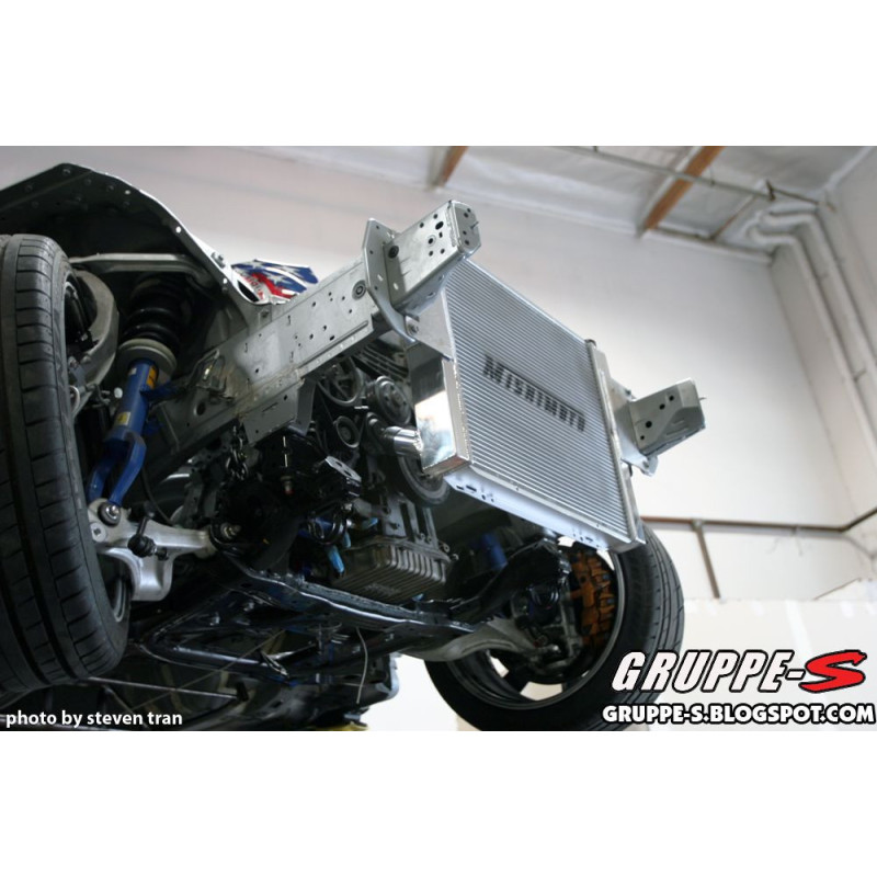 Radiateur d'eau Alu Race MISHIMOTO Universel - MIM-RAD-DBP-26 - MMRAD-DBP-26 - 3666618727288