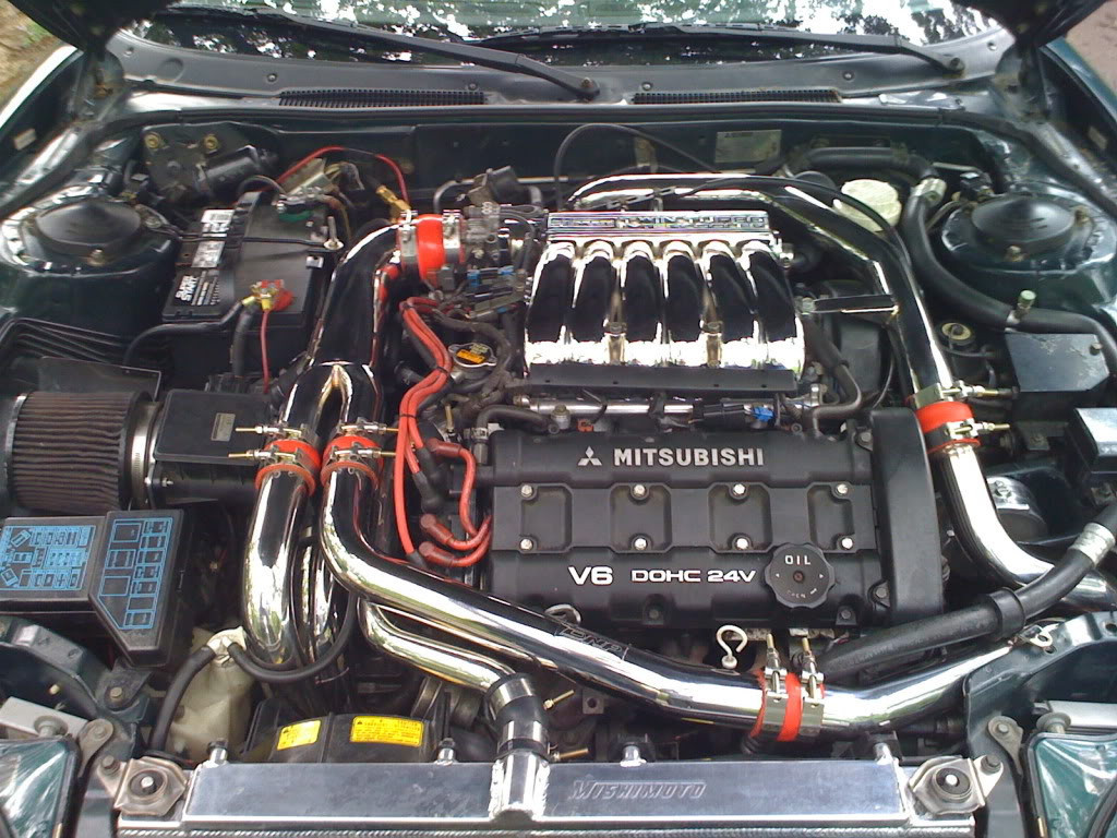 Radiateur d'eau Alu Race MISHIMOTO Mitsubishi 3000GT (1991-1999) - MIM-RAD-3KGT-91 - MMRAD-3KGT-91 - 3666618727417
