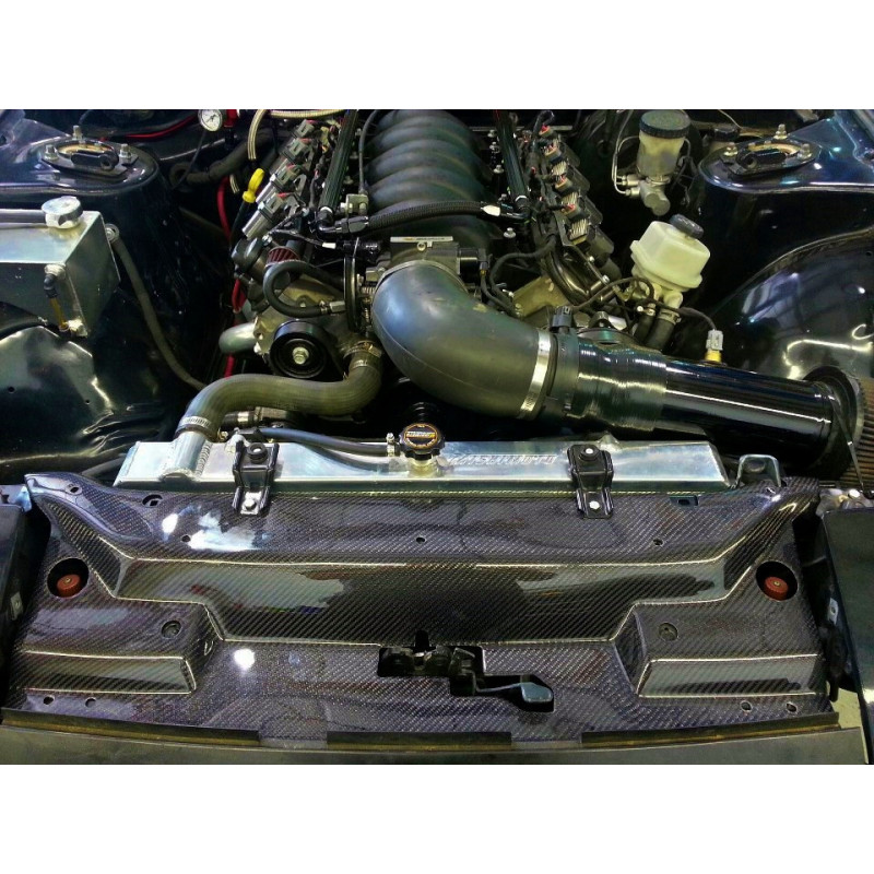 Radiateur d'eau Alu MISHIMOTO Nissan 240SX S13(moteur KA) (1989-1994) - MIM-RAD-240-89KA - MMRAD-240-89KA - 3666618727479