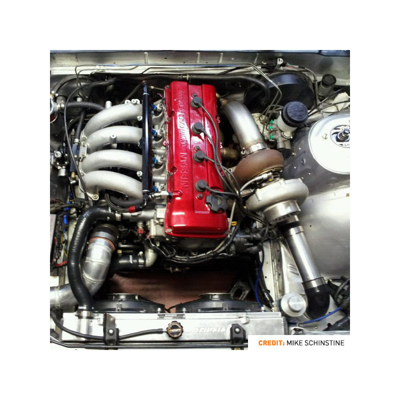 Radiateur d'eau Alu MISHIMOTO Nissan 240SX S13(moteur KA) (1989-1994) - MIM-RAD-240-89KA - MMRAD-240-89KA - 3666618727479