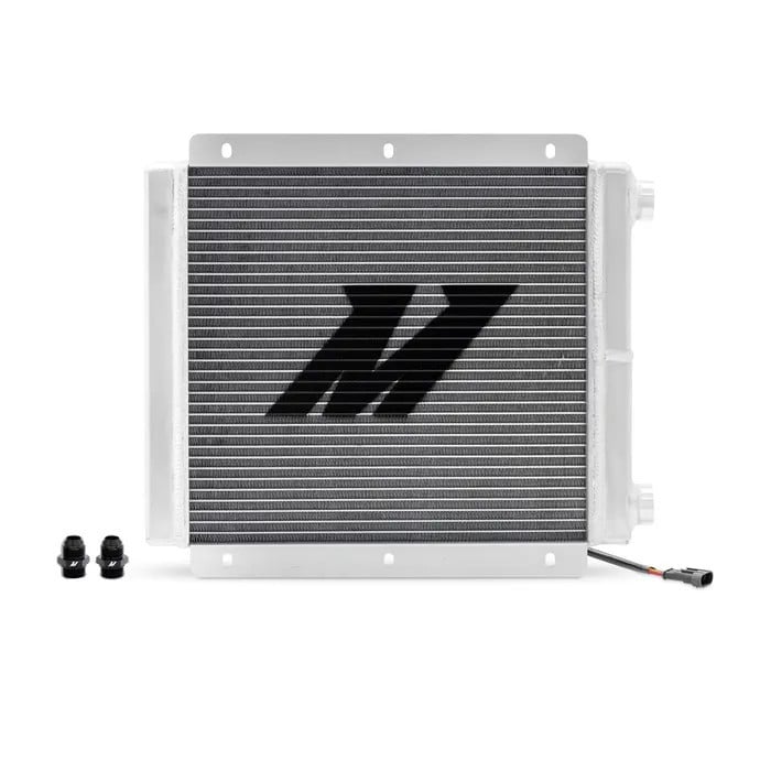 Radiateur eau ,huile, boite universel MISHIMOTO avec ventilateur - MIM-HE-UNI-BRLS-K - MMHE-UNI-BRLS-K - 3666618727486