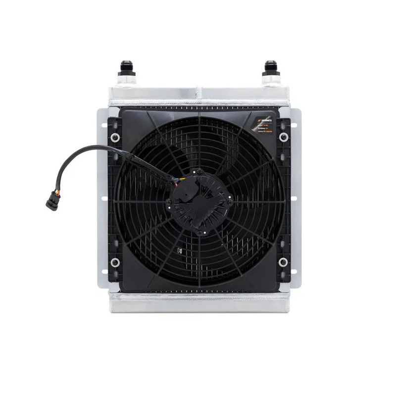 Radiateur eau ,huile, boite universel MISHIMOTO avec ventilateur - MIM-HE-UNI-BRLS-K - MMHE-UNI-BRLS-K - 3666618727486