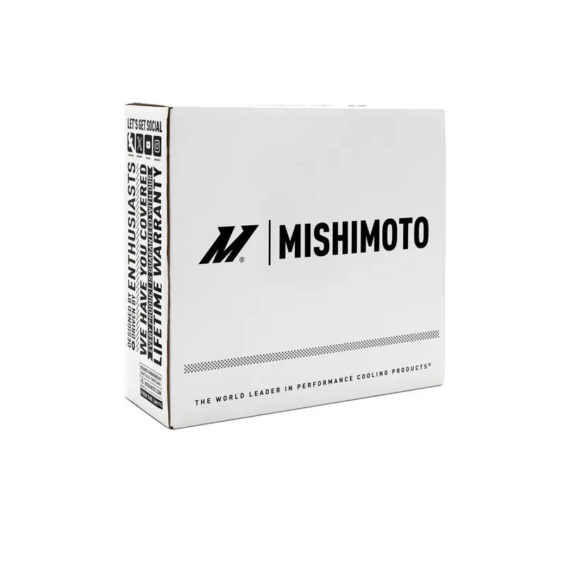 Radiateur eau ,huile, boite universel MISHIMOTO avec ventilateur - MIM-HE-UNI-BRLS-K - MMHE-UNI-BRLS-K - 3666618727486
