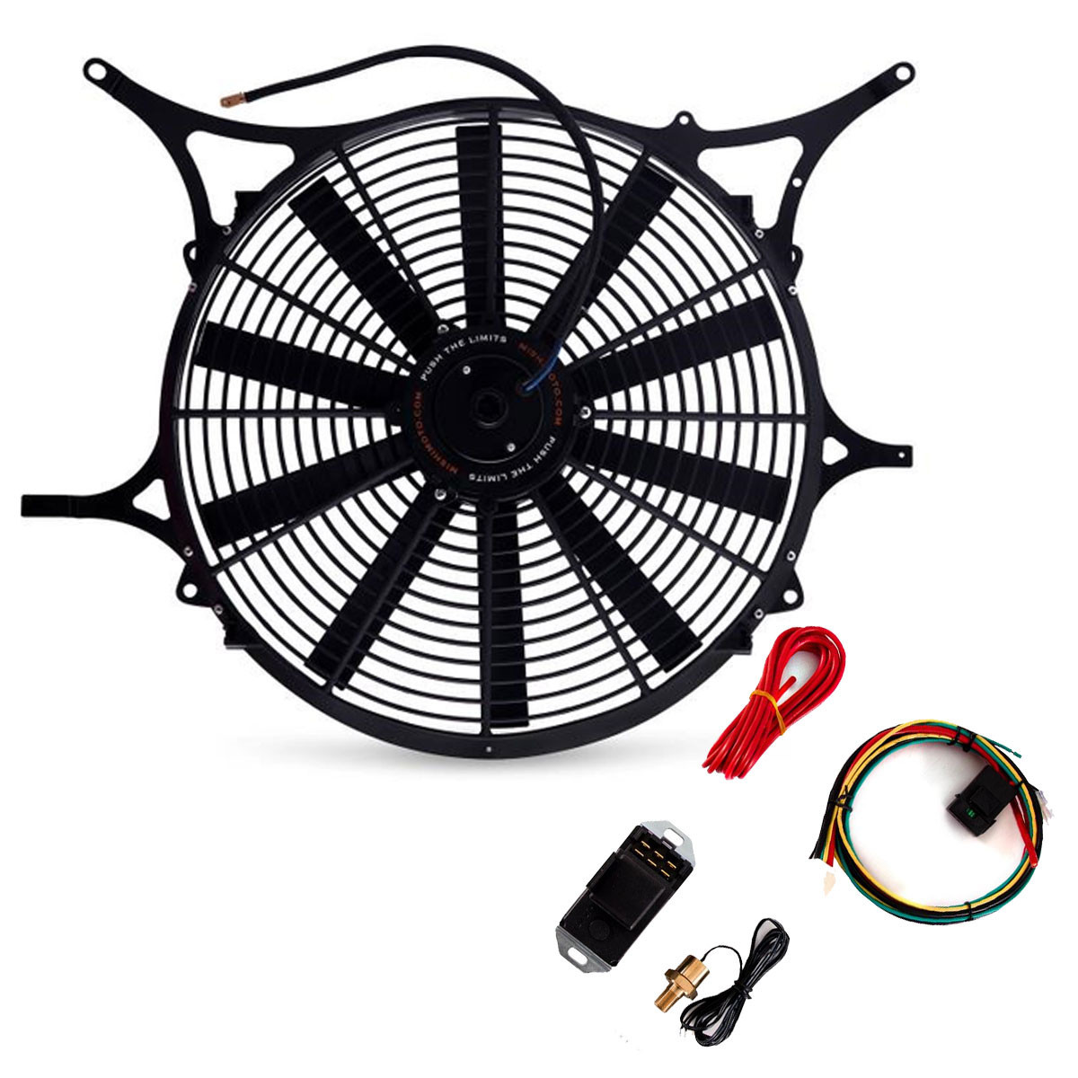Kit ventilateur avec controleur MISHIMOTO BMW E46 Sauf M3 (1999-2006) - MIM-FS-E46-99K - MMFS-E46-99K - 3666618727998