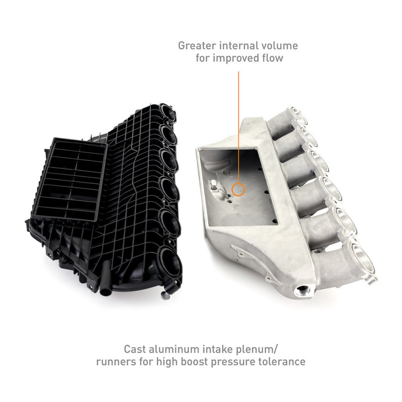 Collecteur avec charge cooler Mishimoto BMW M3/M4/M2 G8X (2021-2026) - MIM-INT-G80-21.N - MMINT-G80-21BK