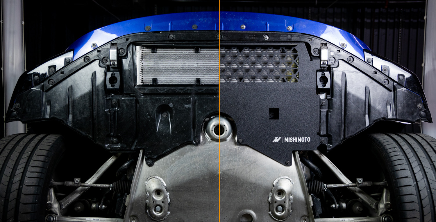 Plaque de protection carter MISHIMOTO BMW M3/M4 G8X (2021-2026) - MIM-SD-G80-21.N - MMSD-G80-21WBK