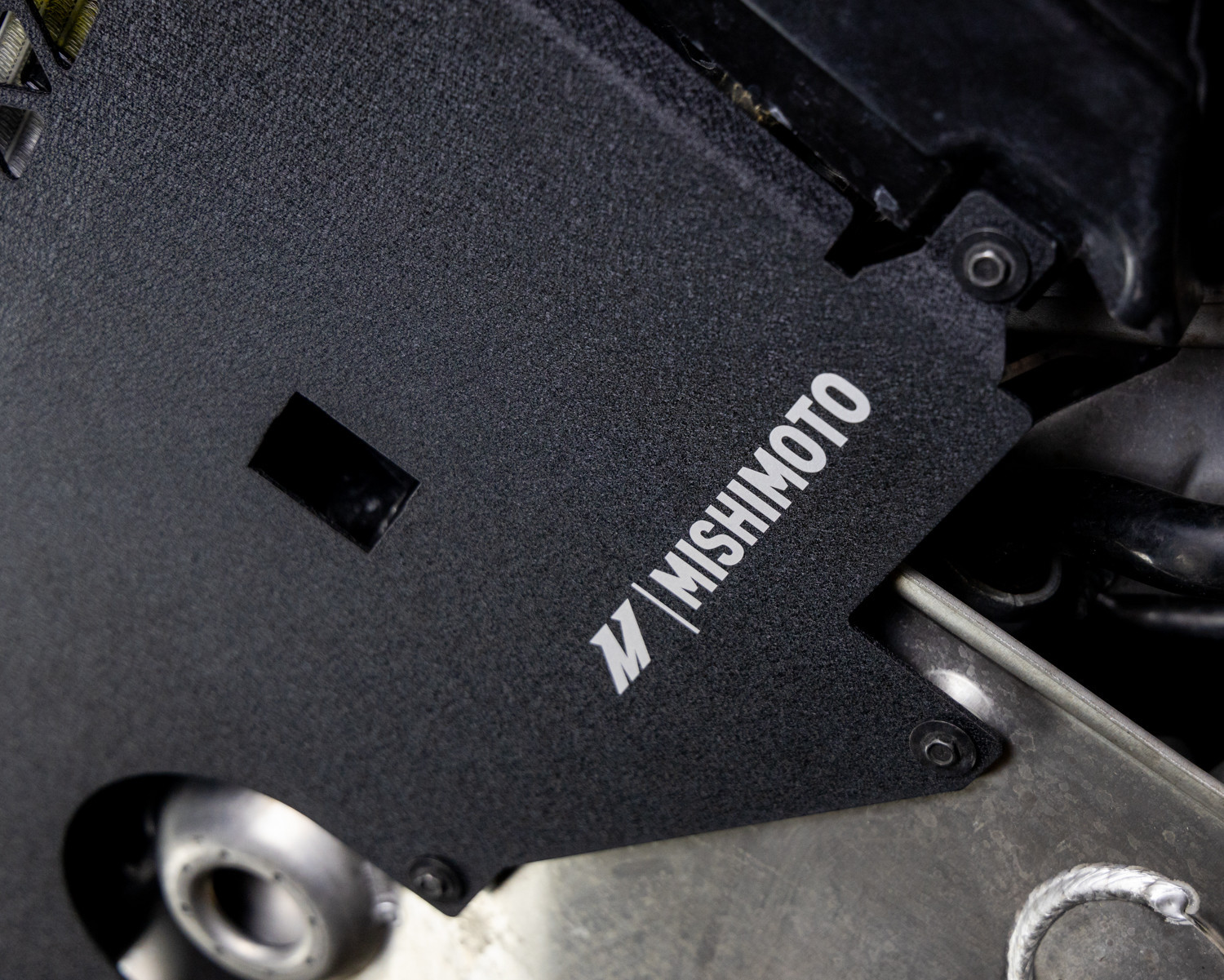 Plaque de protection carter MISHIMOTO BMW M3/M4 G8X (2021-2026) - MIM-SD-G80-21.N - MMSD-G80-21WBK