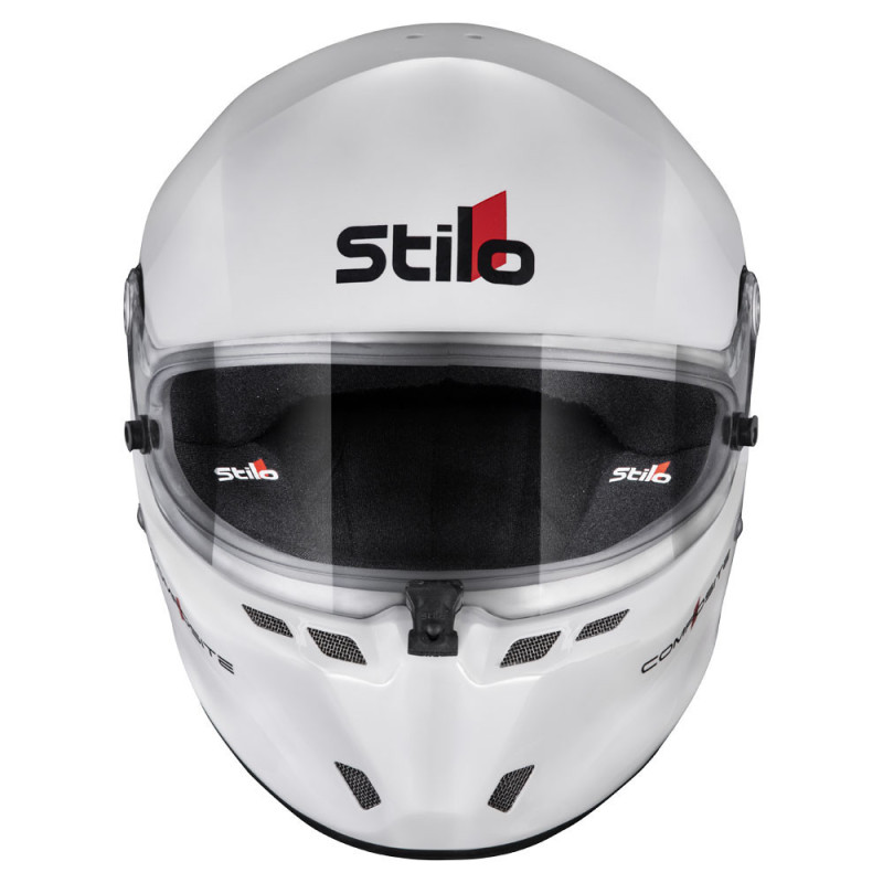 Casco Stilo ST6 FN bianco/nero - Snell SA2020 FIA 8859-24  Hans FIA8858-10 - STI-AA0810AG2VC.XL - AA0810AG2V610101