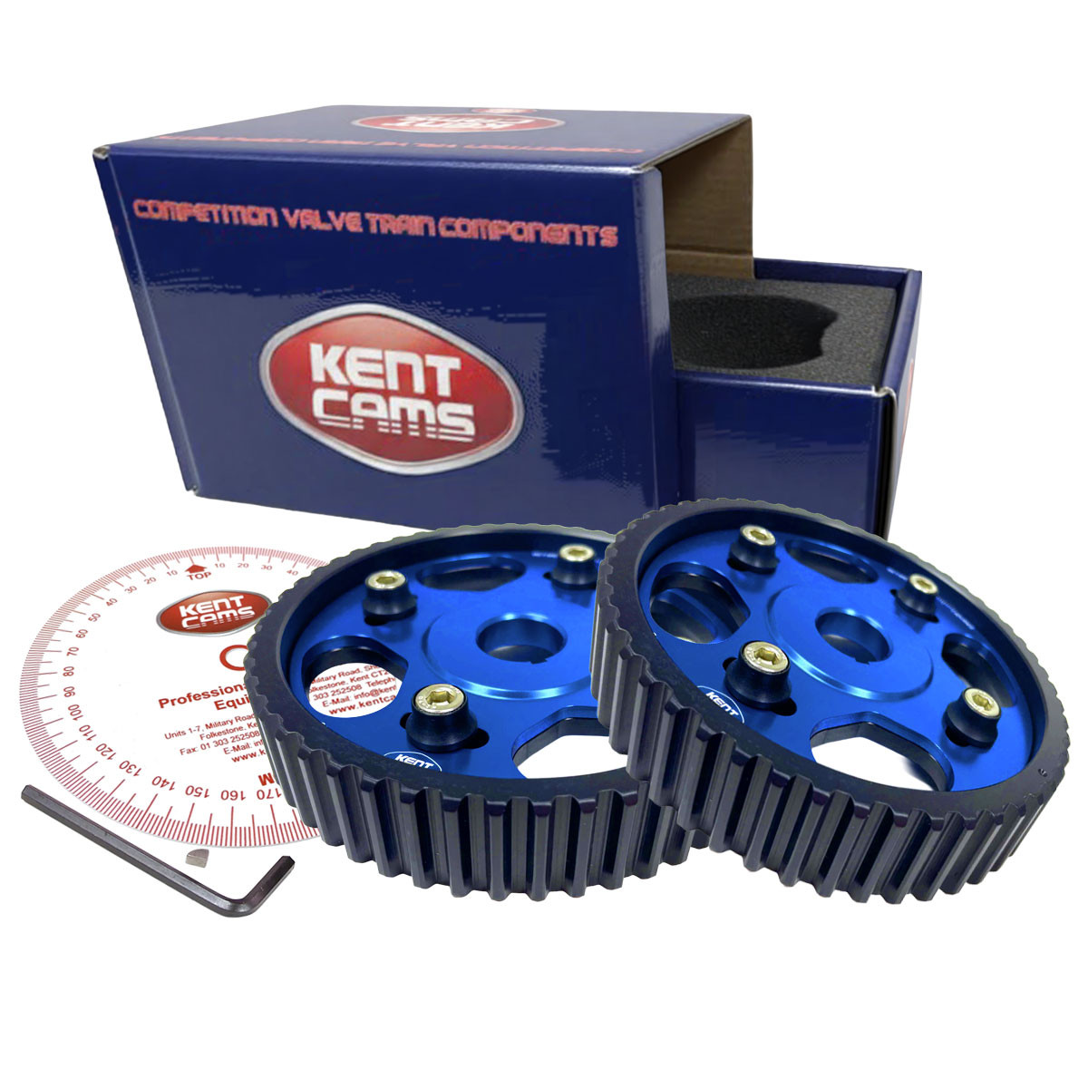 Poulies Réglables Kent Cams CA78 Peugeot 306 S16 GTi16 BV6 (1997 - ) - KC-CA78 - CA78 - 3666618291888