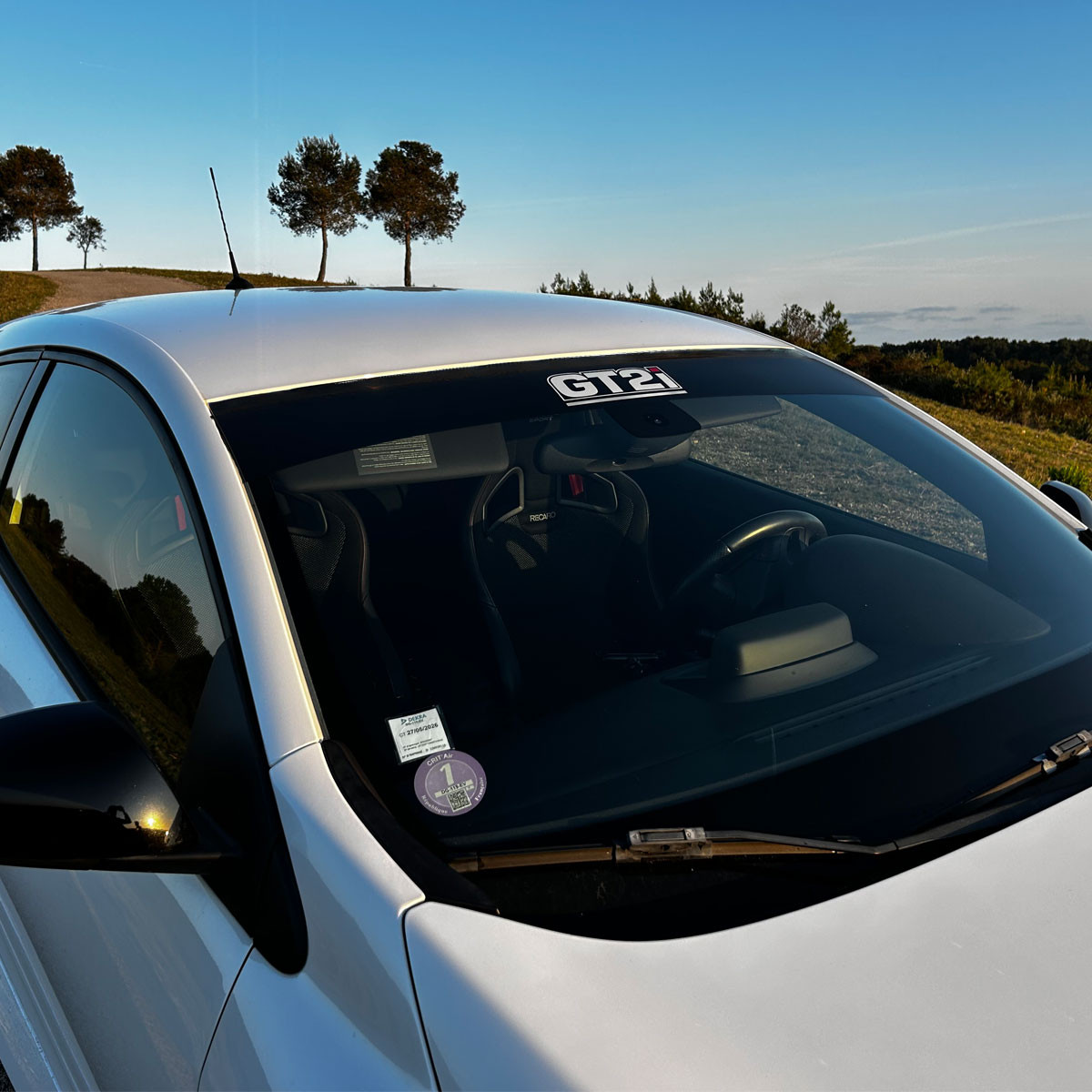 GT2i 140x40cm Black Sunscreen - GT-PS-002.N