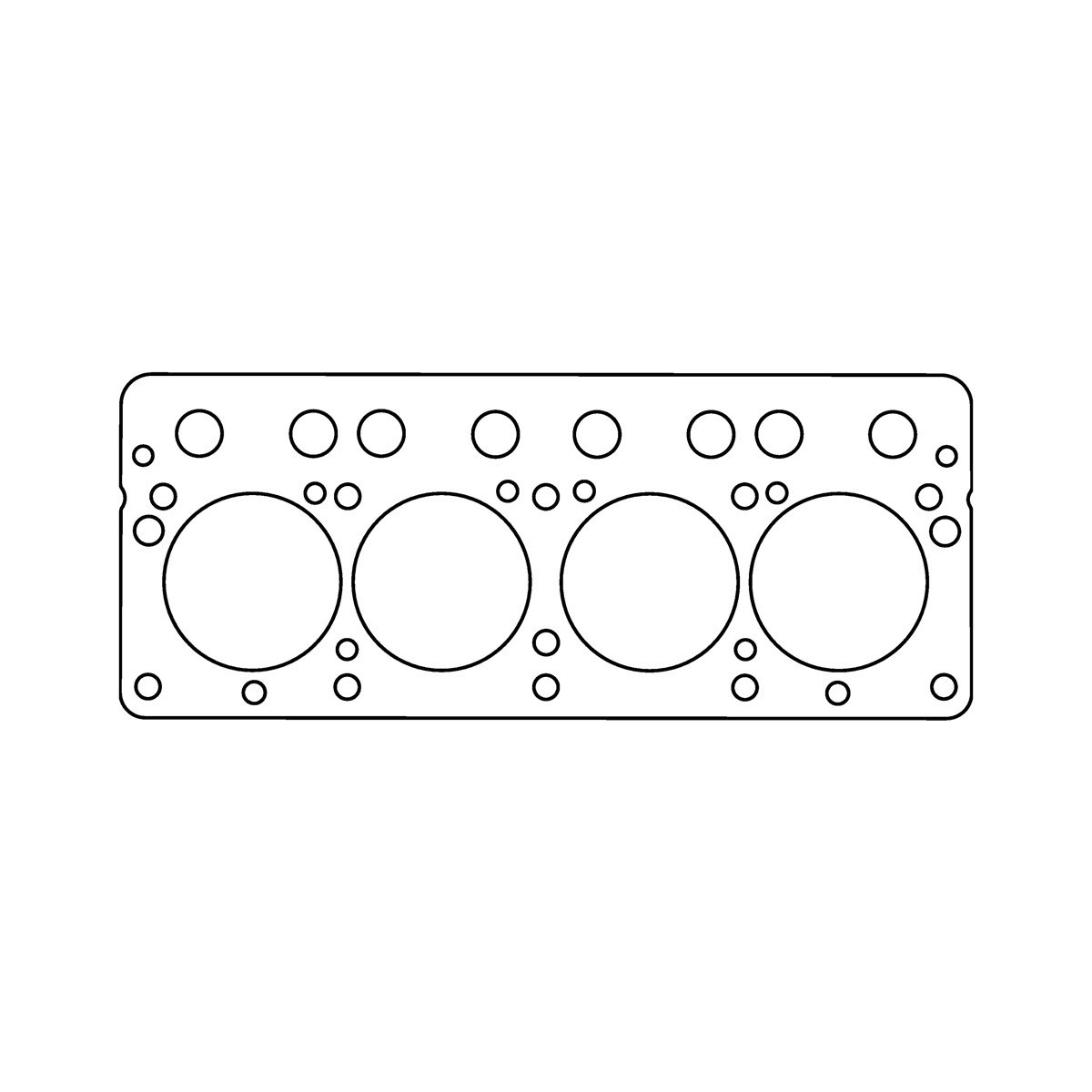 COMETIC - Zylinderkopfdichtung Kupfer für TRIUMPH 1500CC SPITFIRE Bohrung 74mm - COM-C4153.1,09 - C4153-043