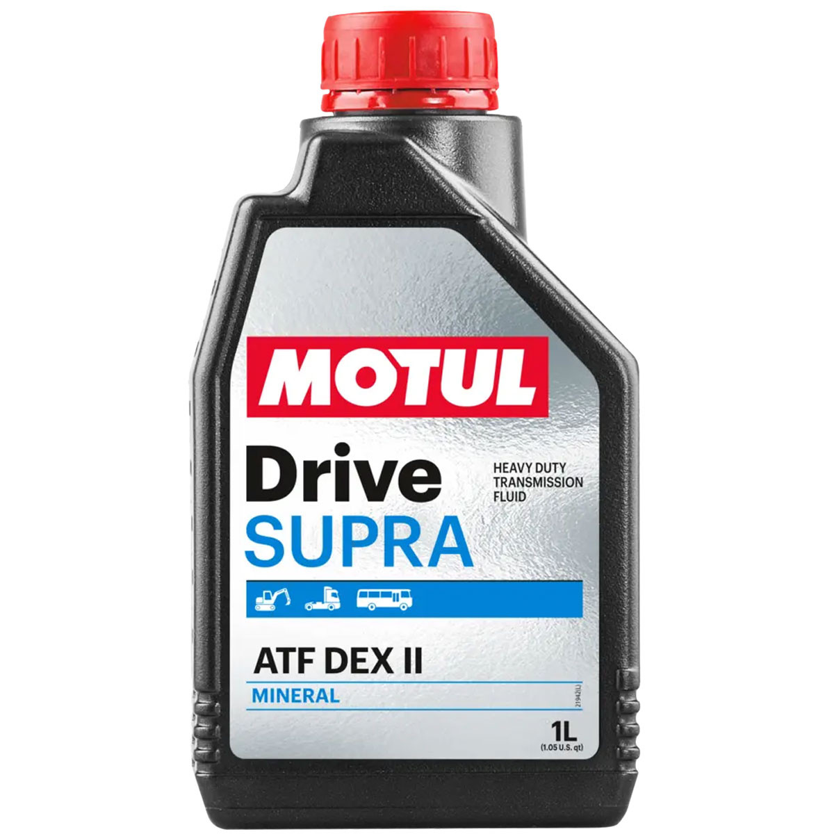 Huile de boite Motul Drive Supra ATF DEX II - bidon de 1 litre - MOT-DEXRON2-D - 114387 - 3374650003405