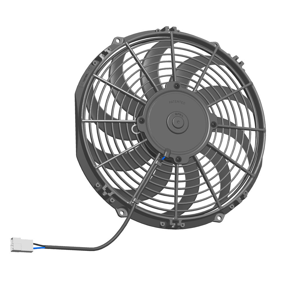 Spal fan diameter 280 suction 1670m³/h 12V - SPA-102331 - 102331 - 3661768402986