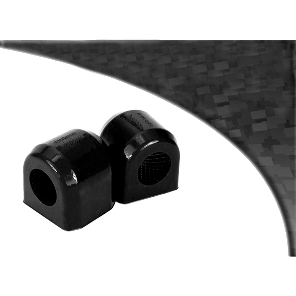 Powerflex Black front/rear anti-roll bar to chassis bush 19mm Subaru Impreza 1993-2000 (2 parts) - PF-F6930319-2N - PF69-303-19BLK X2 - 5055676508485