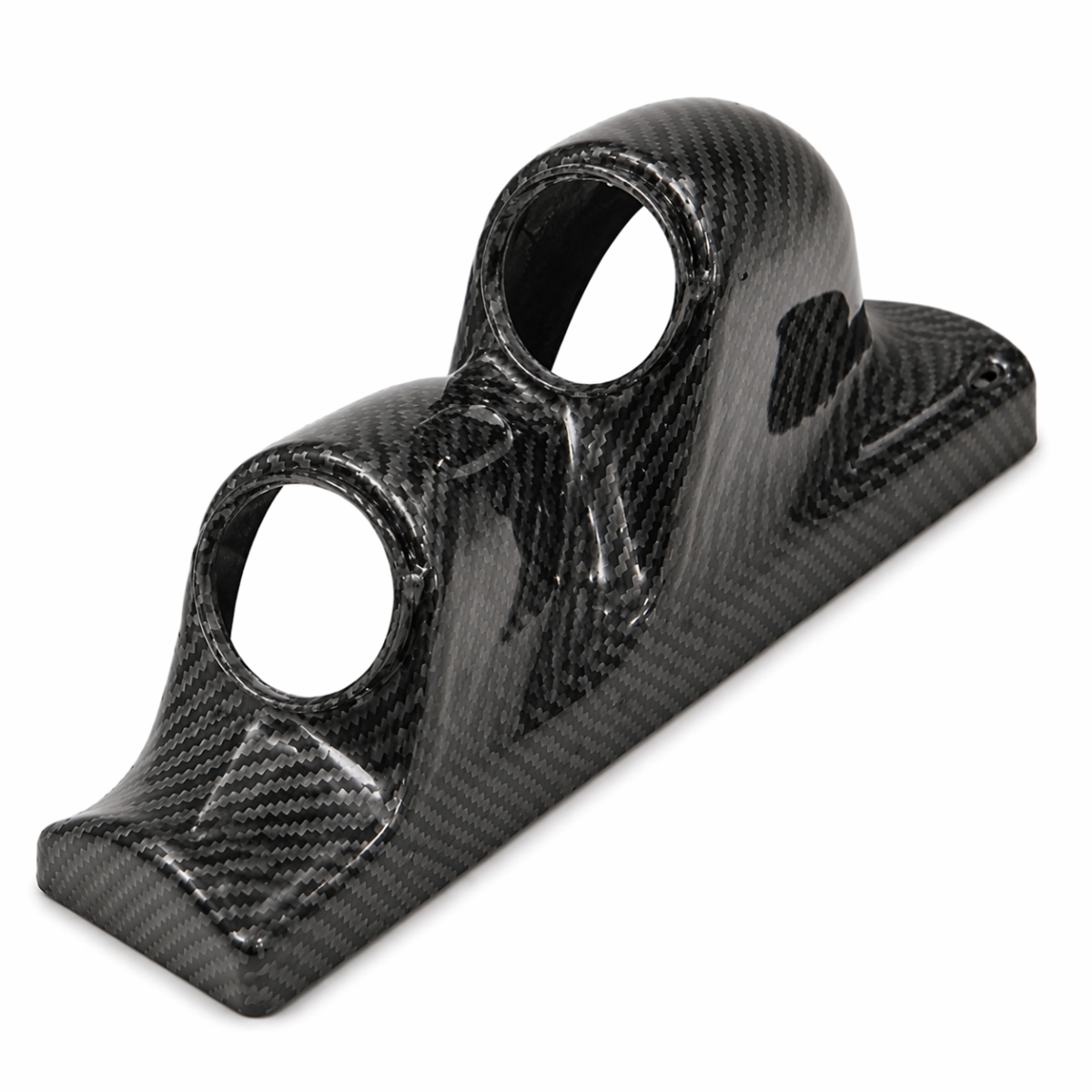 Support 2 Manomètres Revotec Côté Droit Look Carbone - REN-SUGM2R - GM2R - 3661768119594