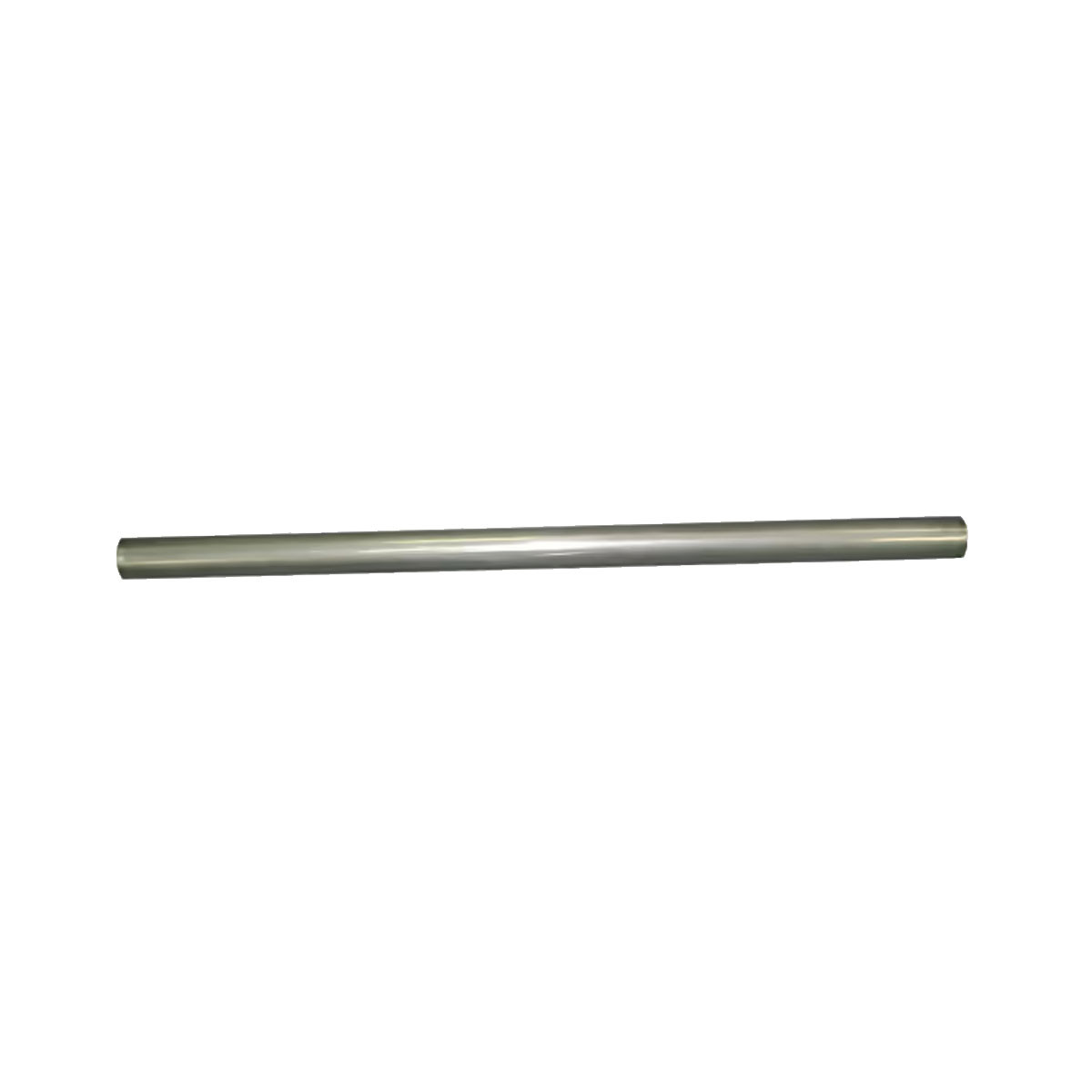 Straight steel exhaust pipe 1 meter - P-MST20