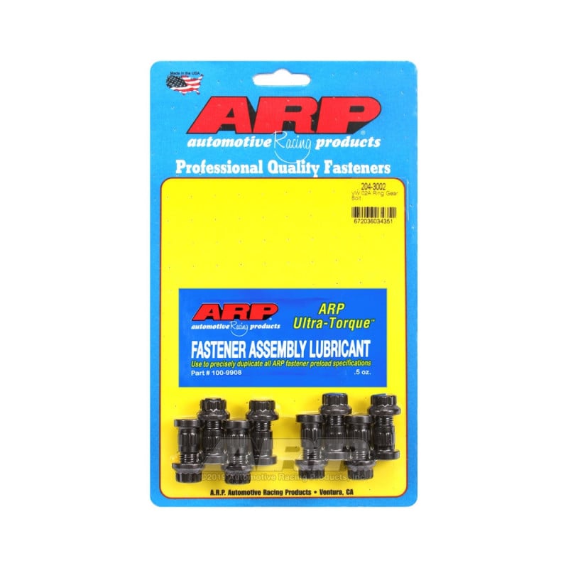 Boulonnerie couronne ARP VOLKSWAGEN VW - (Kit vis + écrous 12 Points)  VW 02A - ARP-204-3002 - 204-3002 - 3666618090283