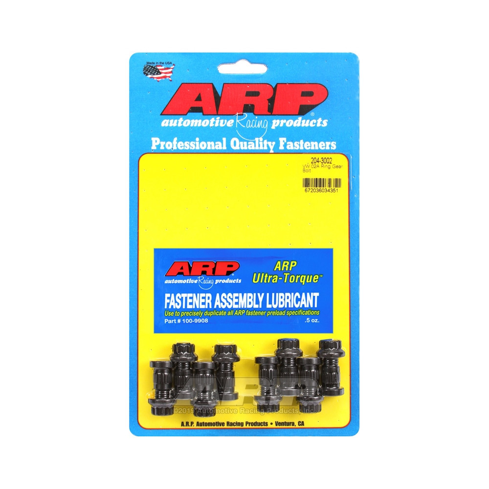 Bullone a corona ARP VOLKSWAGEN VW - (Kit viti + dadi 12 punti) VW 02A - ARP-204-3002 - 204-3002 - 3666618090283
