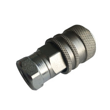 Aeroquip FD90 connector NPTF 1/8x27 female steel body Buna seal for FIA fuel sampling