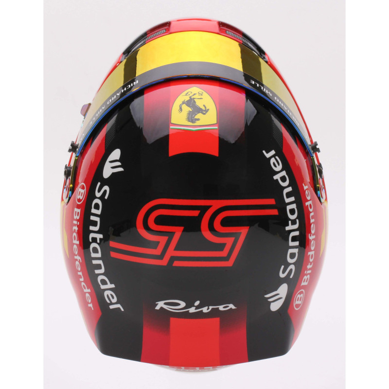 BELL 2024 Carlos SAINZ mini helmet - BEL-24-SAINZ - 4100305 - 3666618500621