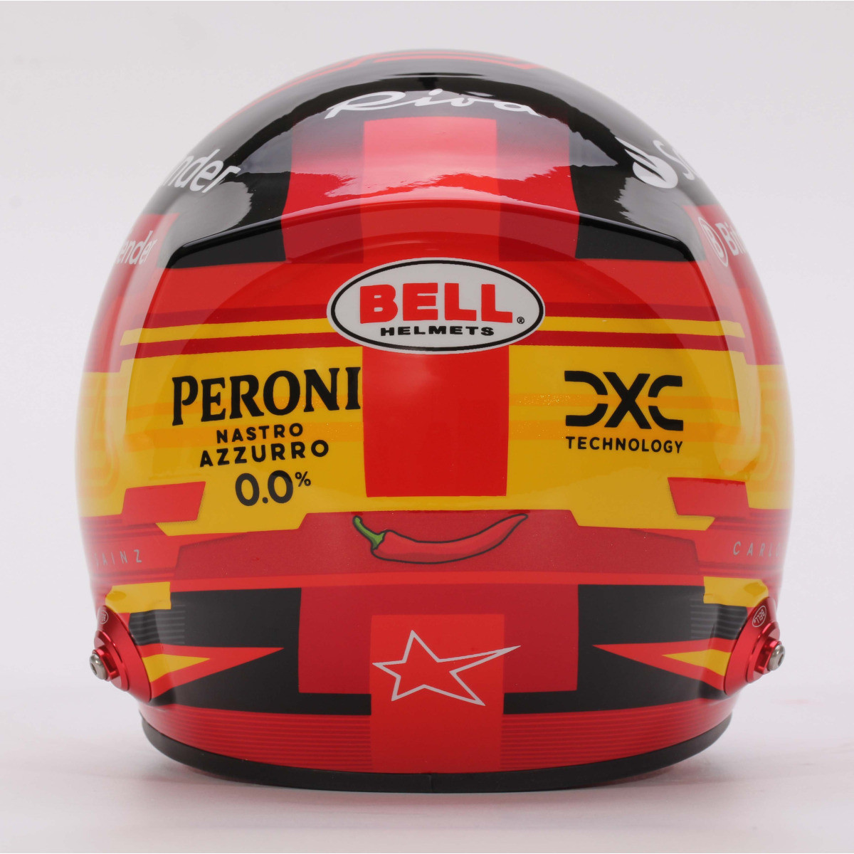 BELL 2024 Carlos SAINZ mini helmet - BEL-24-SAINZ - 4100305 - 3666618500621