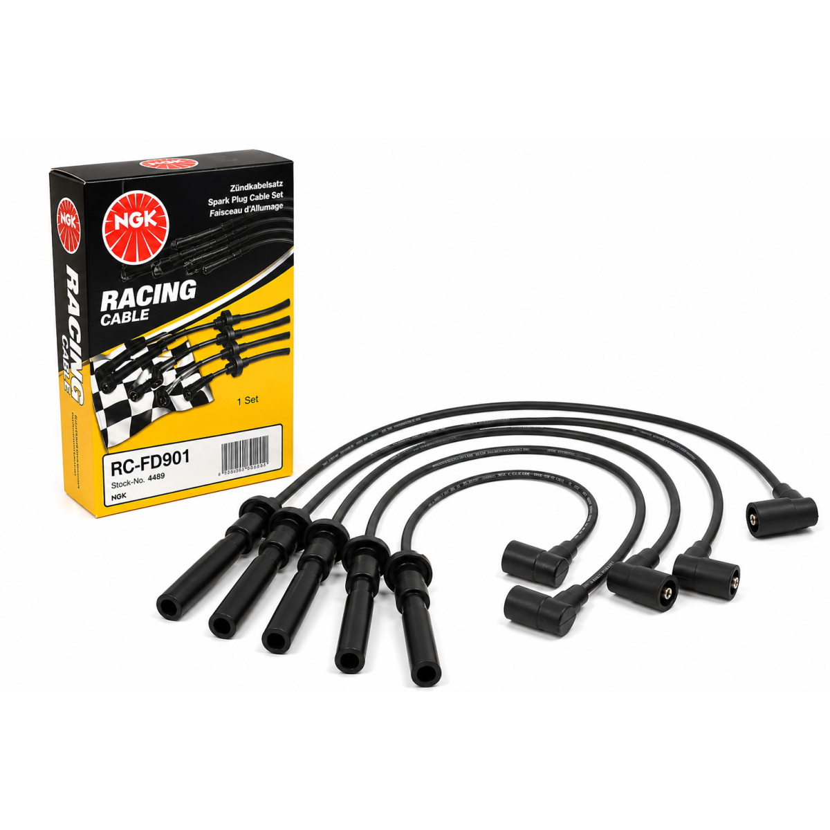 Zündkabel NGK Ford Escort/Sierra Cosworth - NGK-RC-FD901 - RC-FD901 - 0087295085899