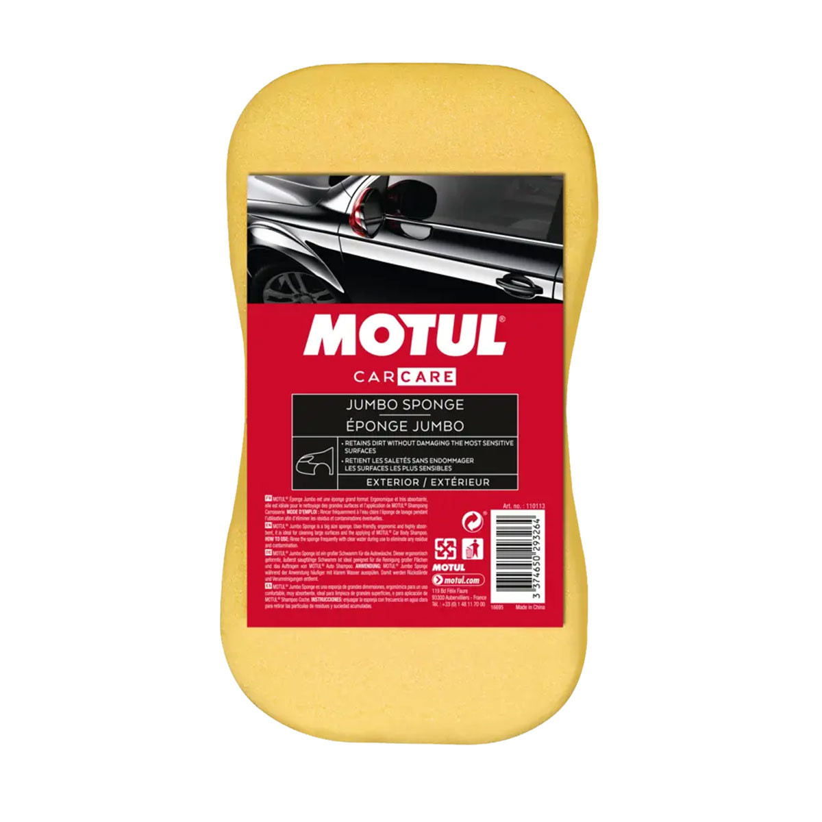 Motul jumbo sponge (unit) - MOT-110113 - 110113 - 3374650301471