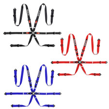 SPARCO COMPETITION H-2 PD STEEL FIA 6-point harness