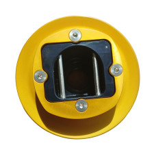 Krontec QR-30 Nabe, Buchse auf Lenkradseite, ohne Verbinder, 6-Loch-Befestigung Lenkrad