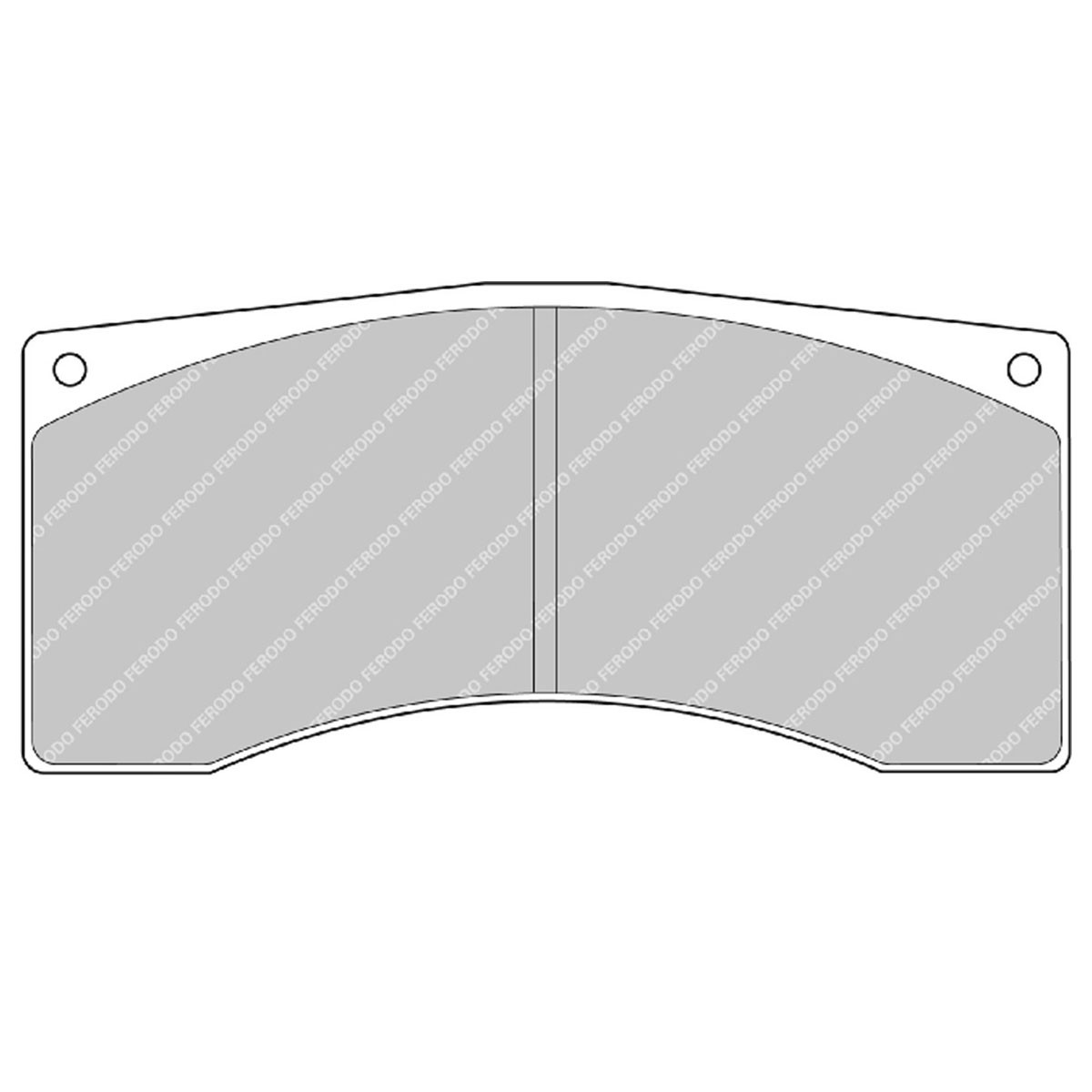 Plaquettes de frein Ferodo FRP1077TL180 - F-RP1077TL180-E - FRP1077TL180 ECHANTILLON - 3666618537238