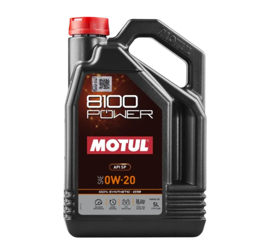 MOTUL 8100 POWER 0W-20 5L Engine Oil - MOT-81POW-0W20-5 - 111799 - 3374650344089