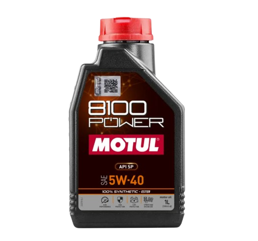 MOTUL 8100 POWER 5W-40 1L Engine Oil - MOT-81POW-5W40-1 - 111808 - 3374650344003
