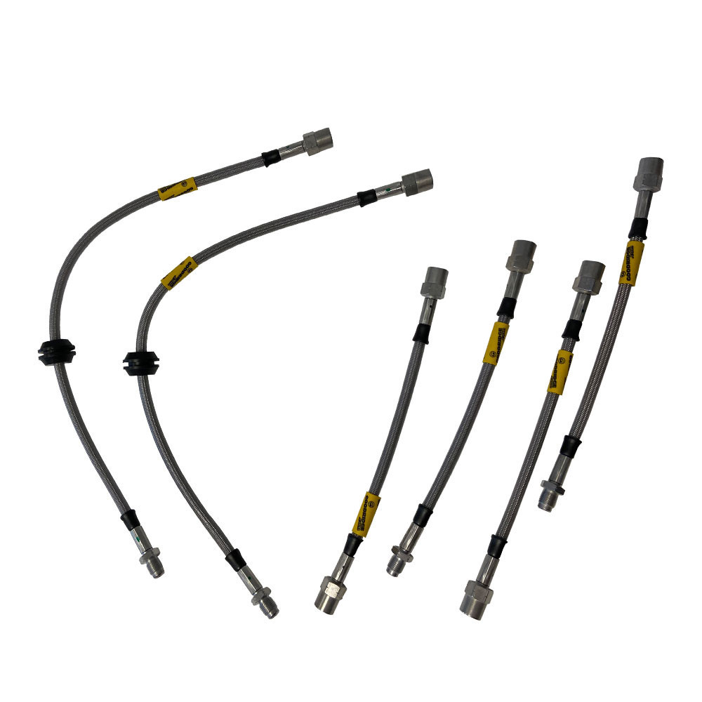 Bremsschlauchsatz VK6 Goodridge Peugeot 405 MI16 bis Chassis n.8043879 - G-TPE0801-6P - SPE0801-6F - 3661768540466