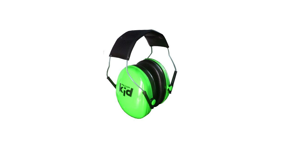 Peltor Noise Cancelling Kopfhörer Kinder Peltor KID Grün Gehörschutz