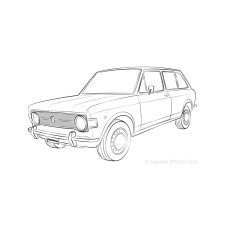 Boccole Powerflex Fiat 128 (1970 - 1978)