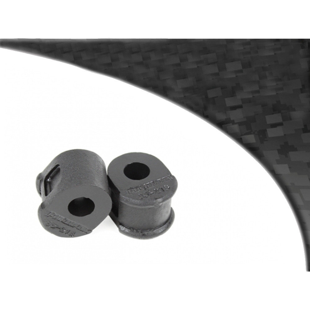Silent-Bloc Powerflex Black Barre Anti-Roulis Avant 15mm Volkswagen Golf 1 (2 Pièces) - PF-F85216-2N - PFF85-216BLK - 5055676514127
