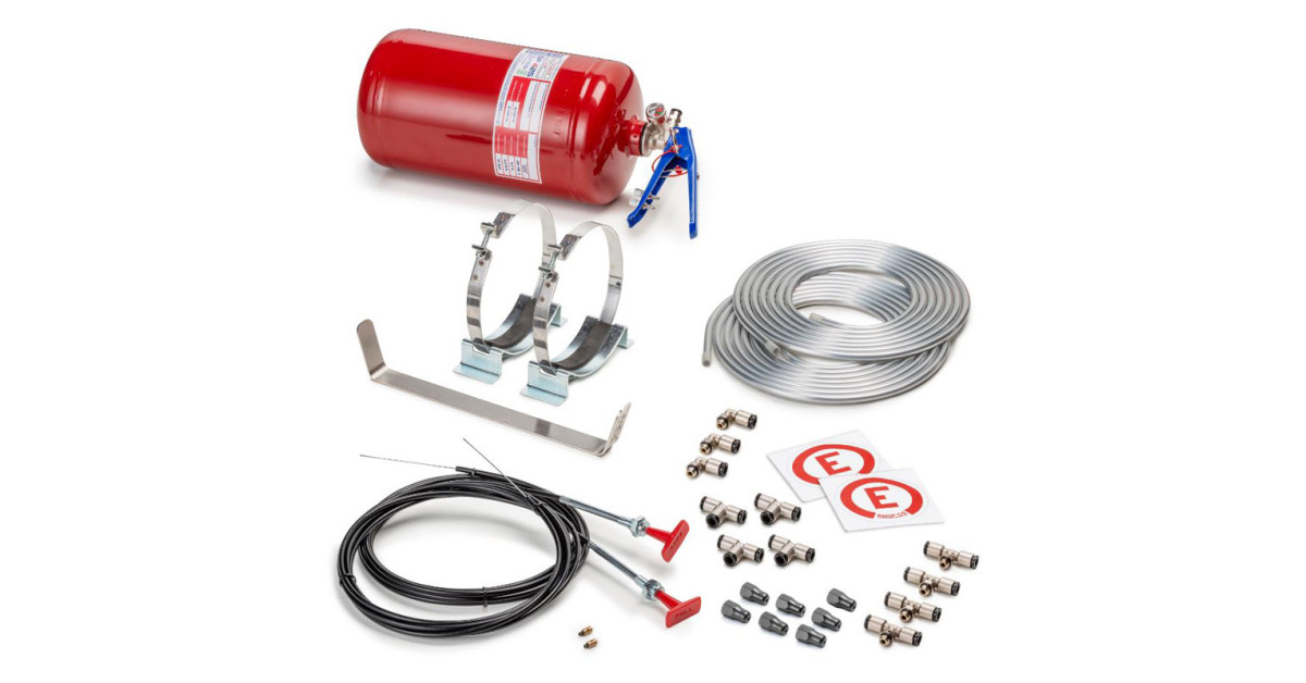 Estintore Automatico Meccanico Sparco Acciaio 4.25L