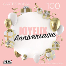 Customizable gift card 100 euros