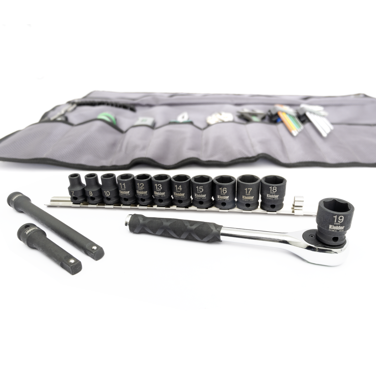 Trousse complète d'outils à main Kielder pour mécanicien (40 pièces 3/8") - KWT-250-01 - KWT-250-01 - 5060441194916