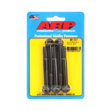 Bullone universale ARP M8 x 1,25 - Esagono ossidato nero x5
