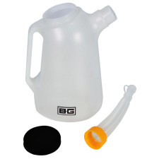 Caraffa in plastica da 5L BG con tappo e beccuccio flessibile