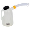 Broc plastique 2L BG Racing avec bouchon et bec flexible