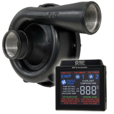 Kit pompe à eau électrique Davies Craig EWP150 Noir 12V - 150 L/min avec contrôleur numérique
