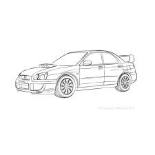 Boccole Powerflex Subaru Impreza Turbo inc. WRX & STi GD,GG (2000 - 2007)