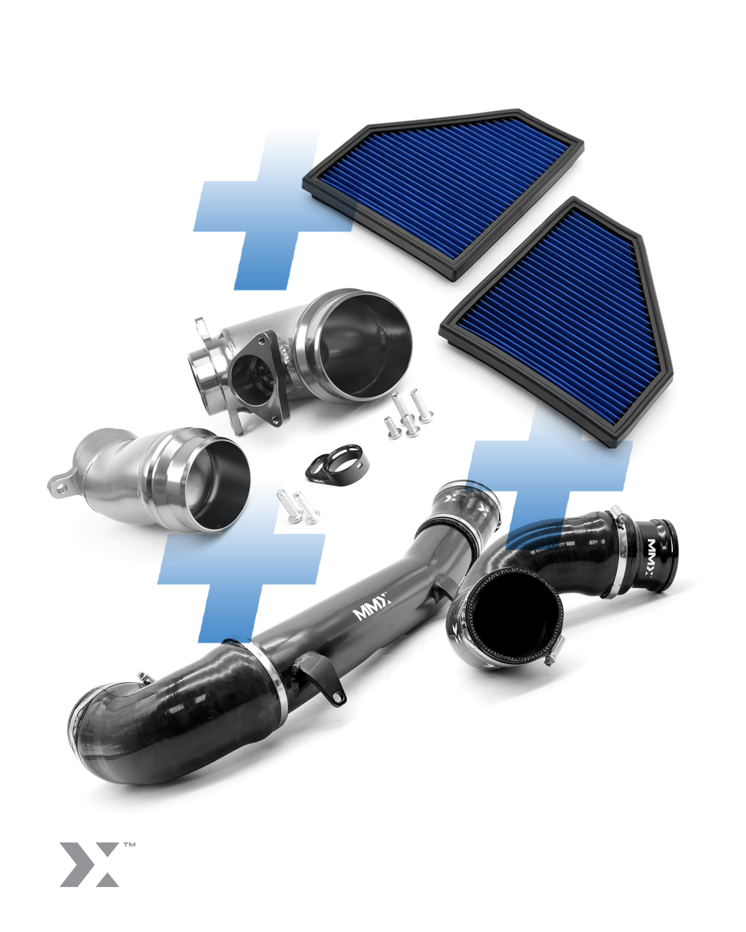 Pacchetto di aspirazione Ultimate BMW S58 G8x MMX Performance MMR11-1600-FK - MMR11-1600-FK - MMR11-1600-FK - 3666618840642